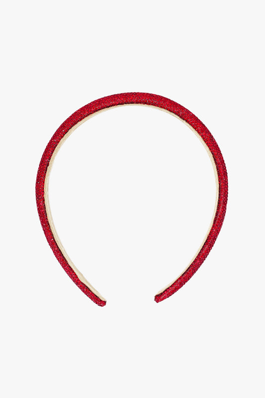 Crystal Headband- Red