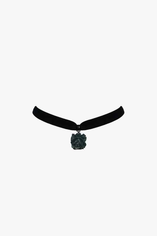 Retrolite Rose Velvet Choker