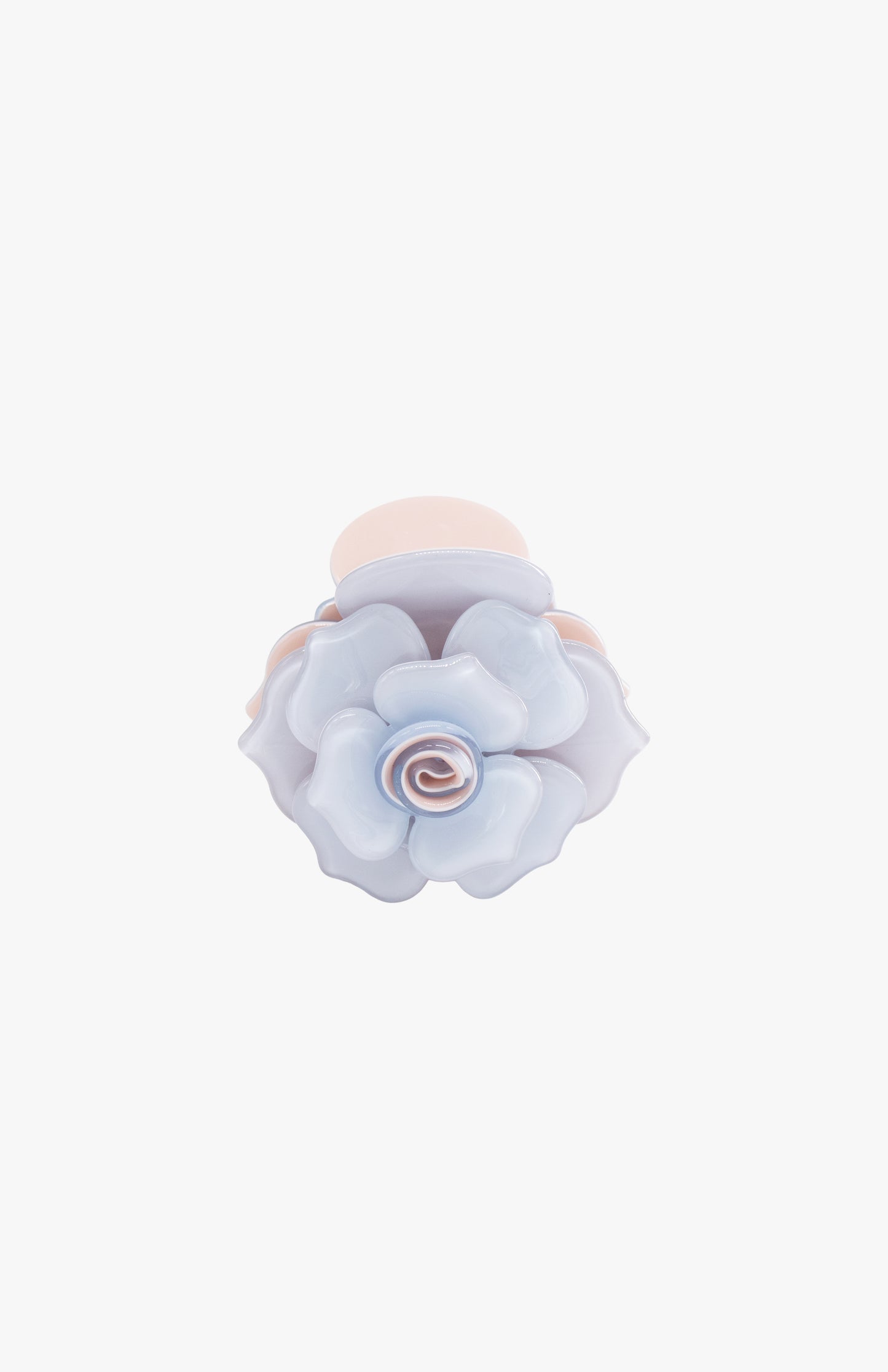 Rose Jaw Clip- Pastel Blue