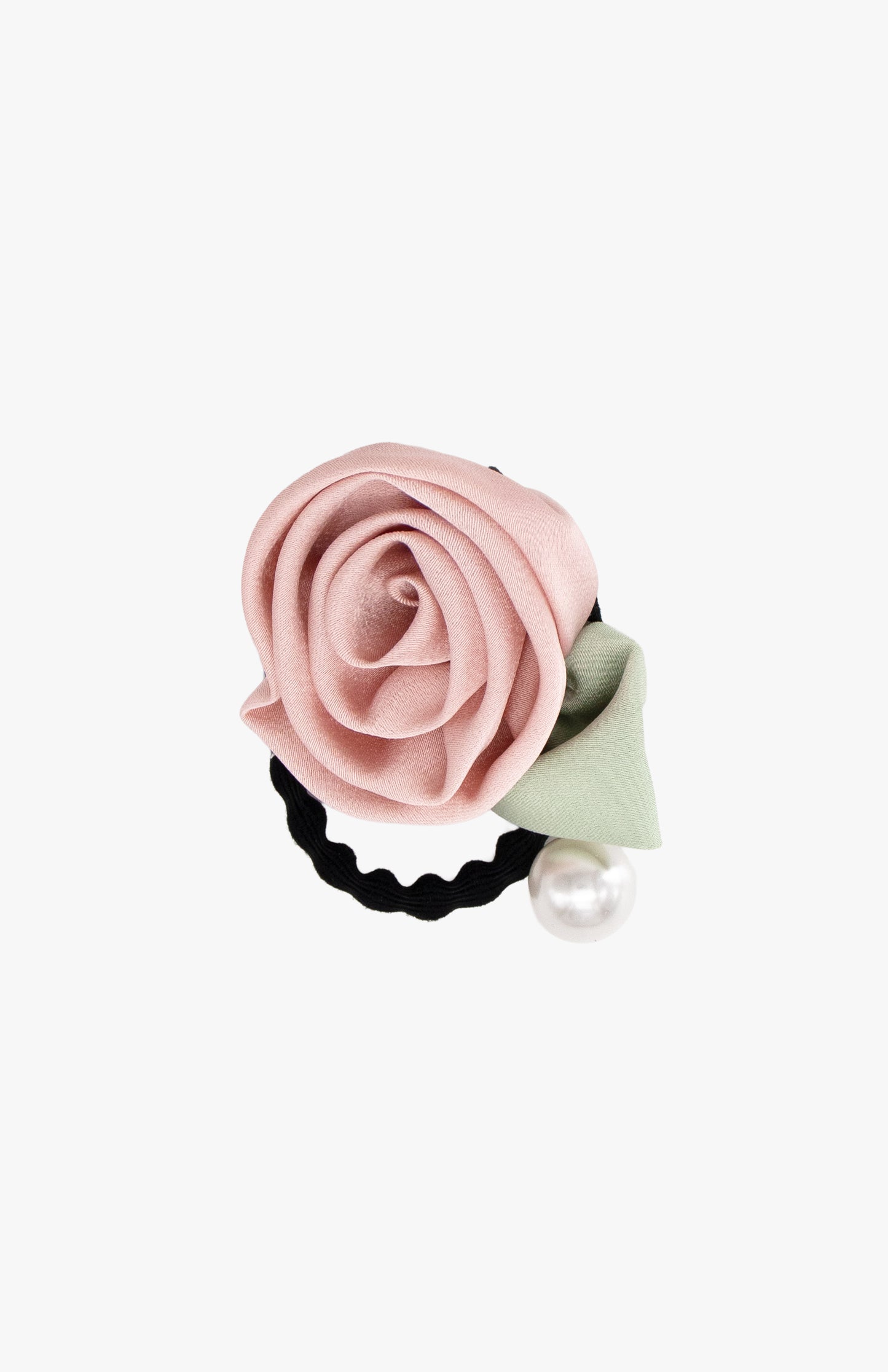 Rose Flower Pearl  Pony - Pink