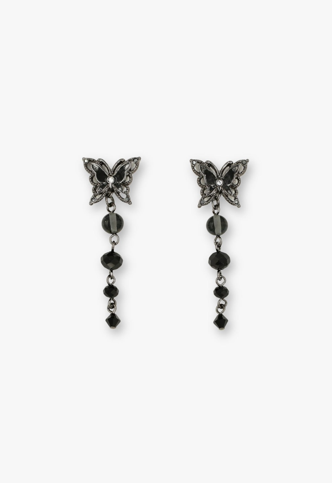 Midnight Flutter Convertible Earrings