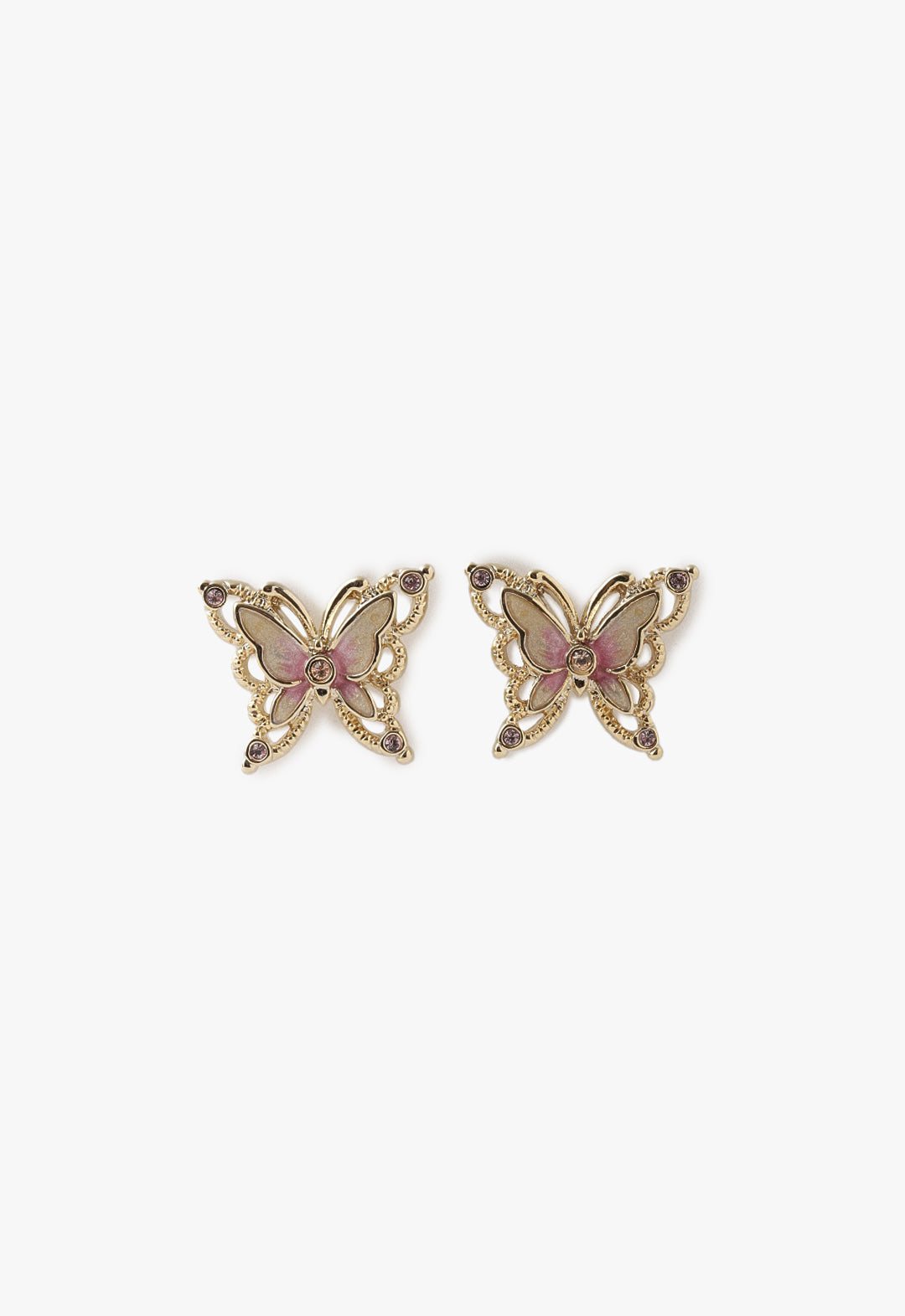 Spring Flutter Convertible Butterfly Earrings