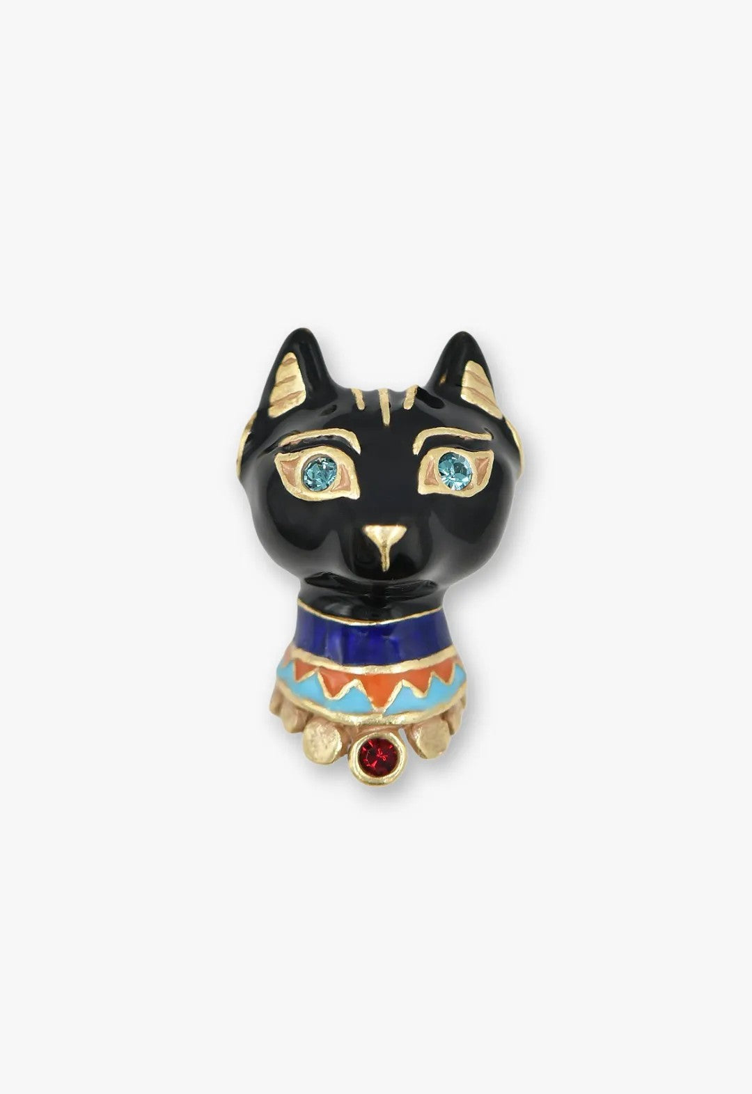 Egyptian Cat Stud Earrings