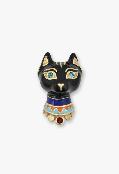 Egyptian Cat Stud Earrings