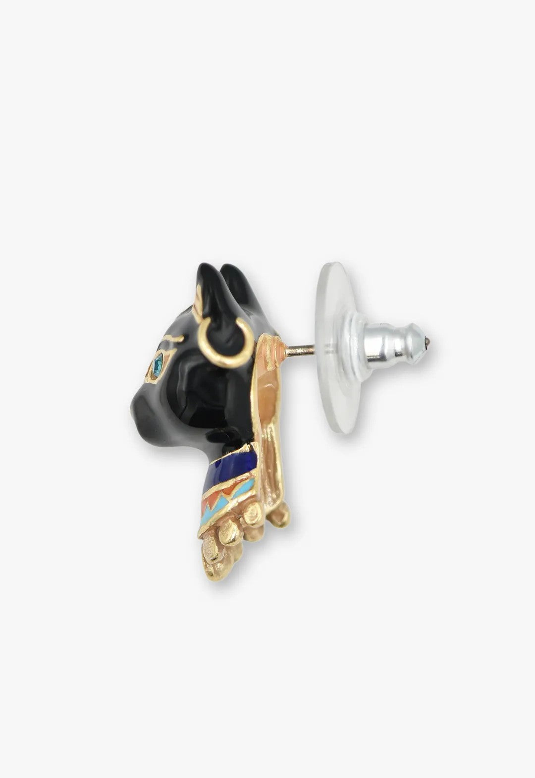 Egyptian Cat Stud Earrings