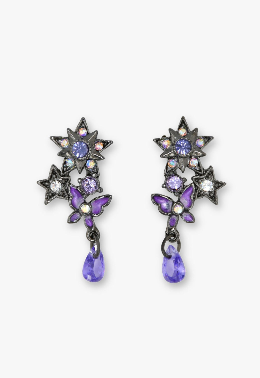 Enchanted Star & Butterfly Earrings