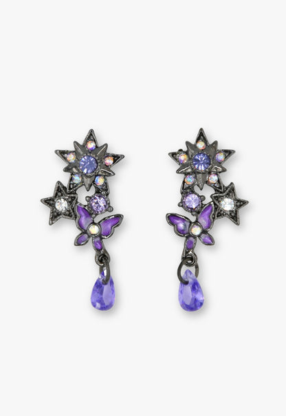 Enchanted Star & Butterfly Earrings