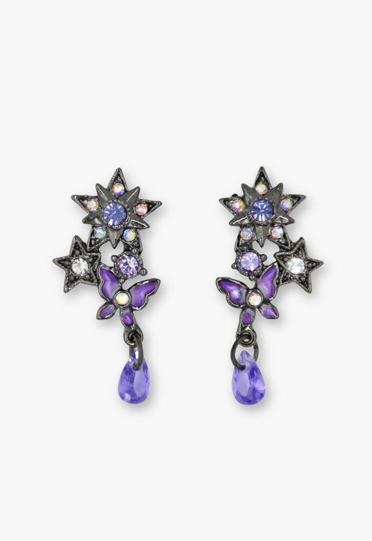 Enchanted Star & Butterfly Earrings