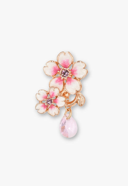 Cherry Blossom Dangling Earrings