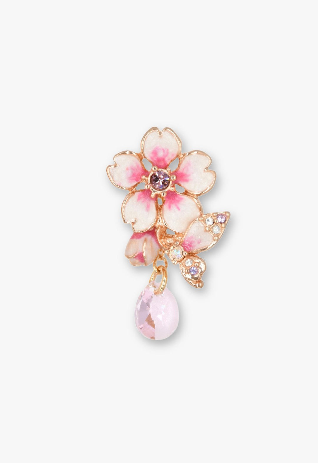 Cherry Blossom Dangling Earrings