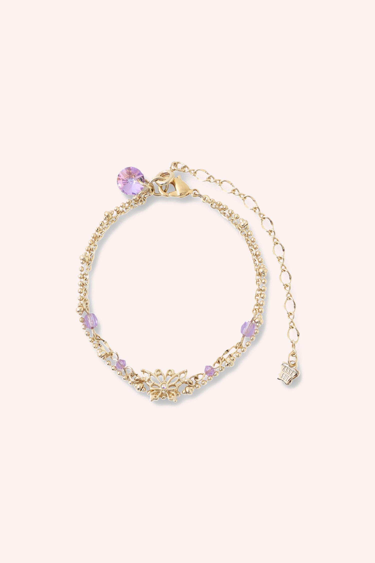 Aquamarine Butterfly Bracelet, fairy-like butterfly bracelet with pink gemstones, 