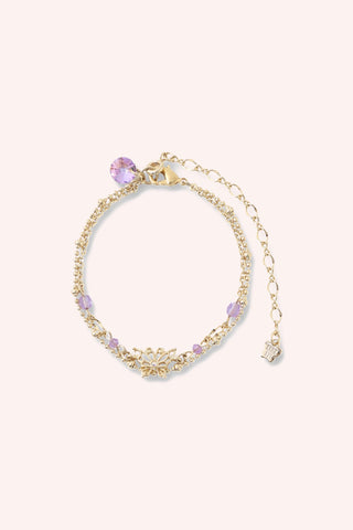 Fairytale Choker With Freshwater Pearls <br> Lavender Multi