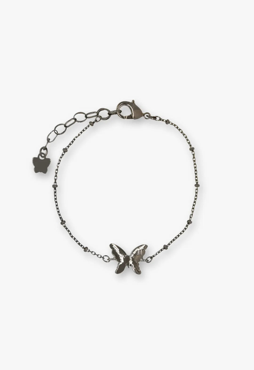 Shining Butterfly Bracelet - Purple Gunmetal