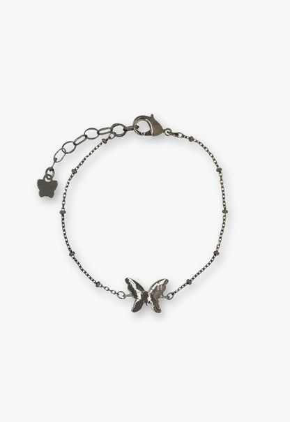 Shining Butterfly Bracelet - Purple Gunmetal