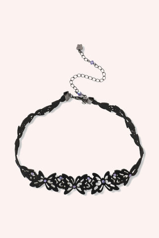 Cat  Solider Necklace <br> Black