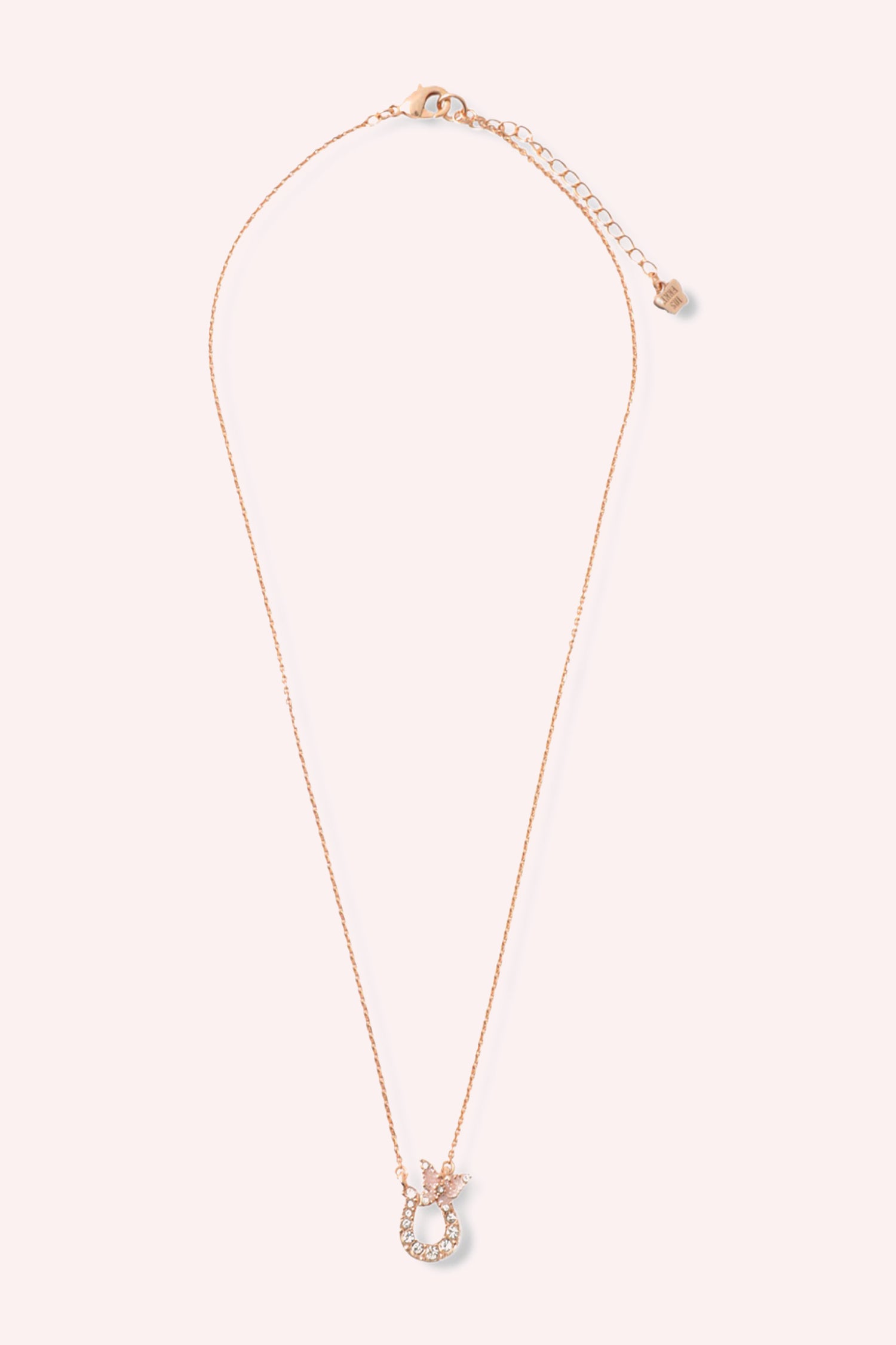 Lucky Horseshoe Necklace Rose Gold – Anna Sui