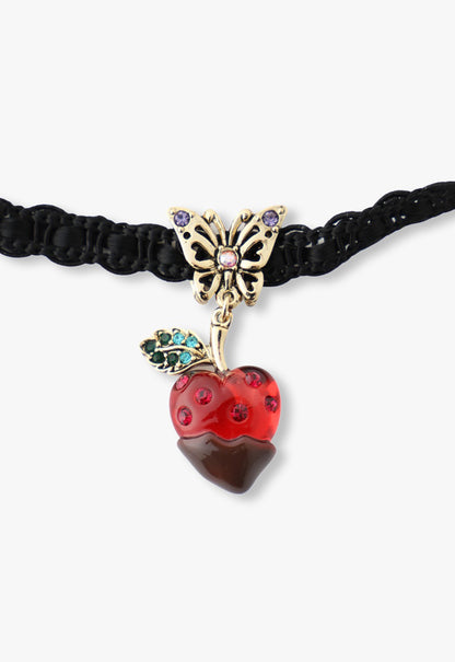 Chocolate Covered Strawberry Choker - Black Multi