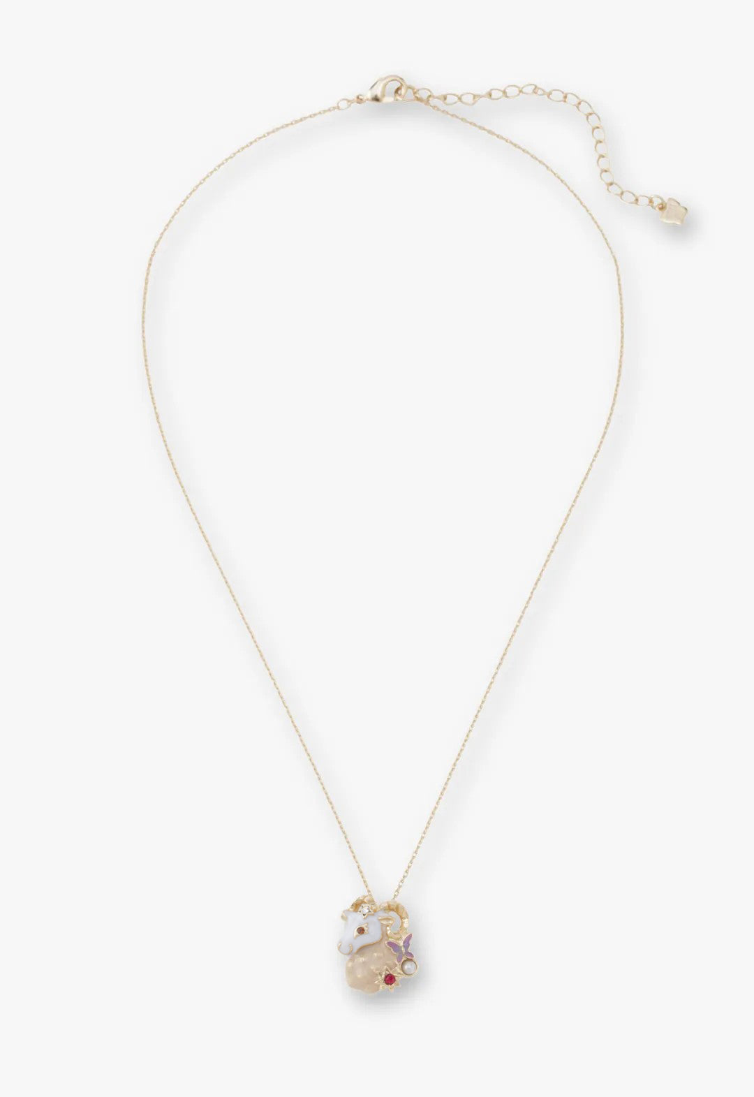 Aries Zodiac Necklace