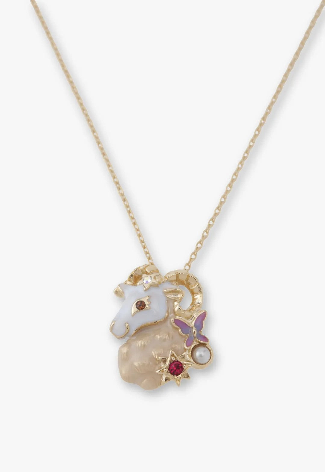 Aries Zodiac Necklace