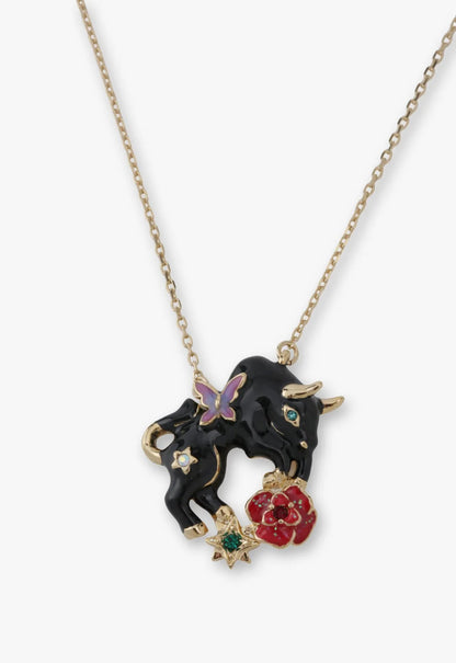 Taurus Zodiac Necklace