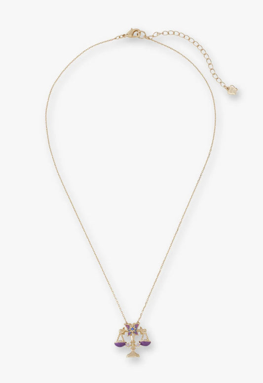 Libra Zodiac Necklace