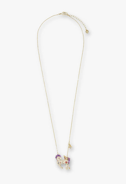 Twilight Unicorn Necklace - Ivory