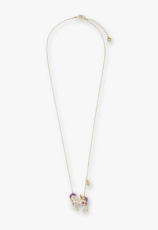 Twilight Unicorn Necklace - Ivory