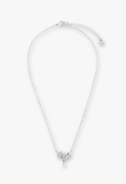 Silver Star Butterfly Necklace