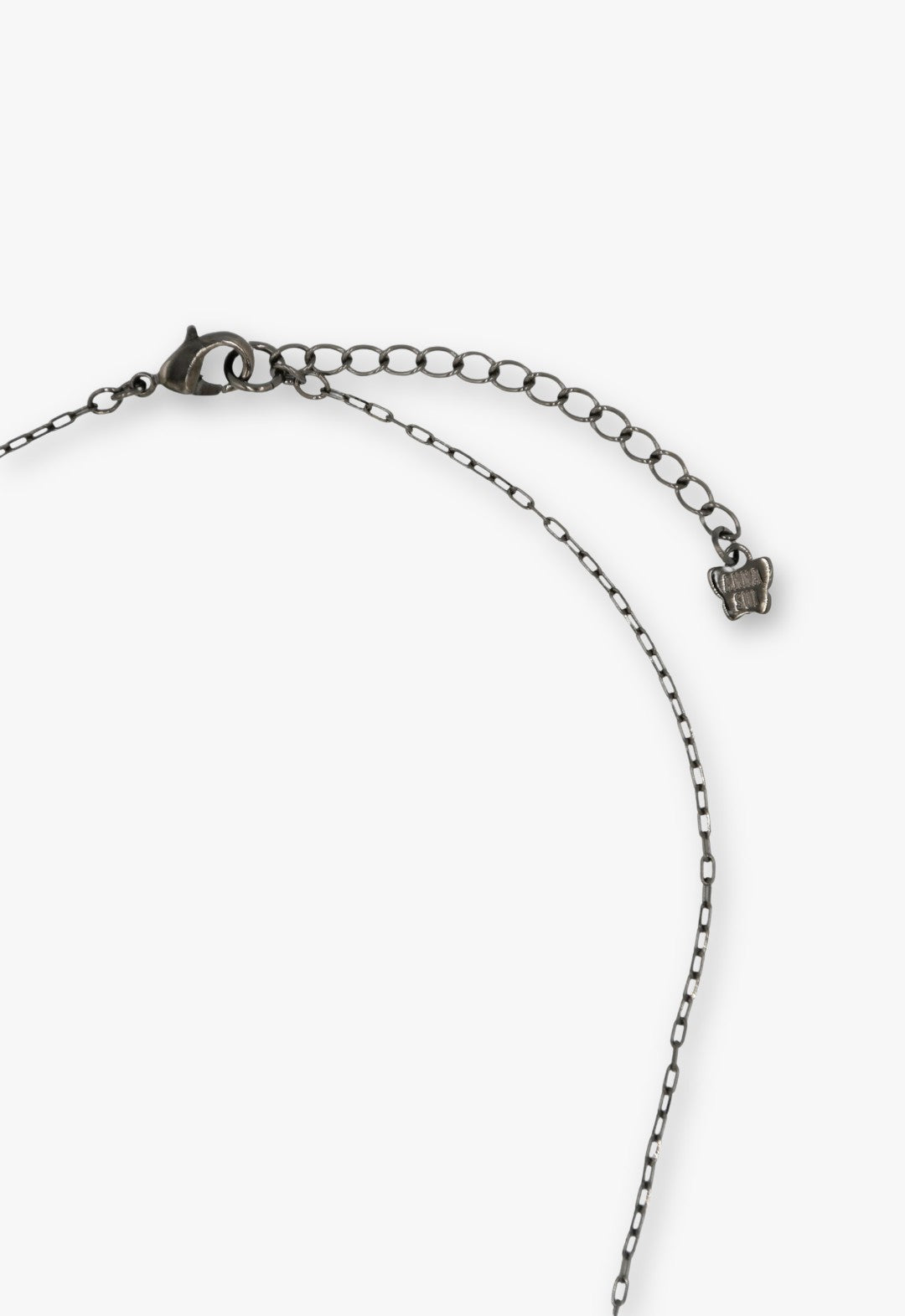 Midnight Amethyst Butterfly Necklace