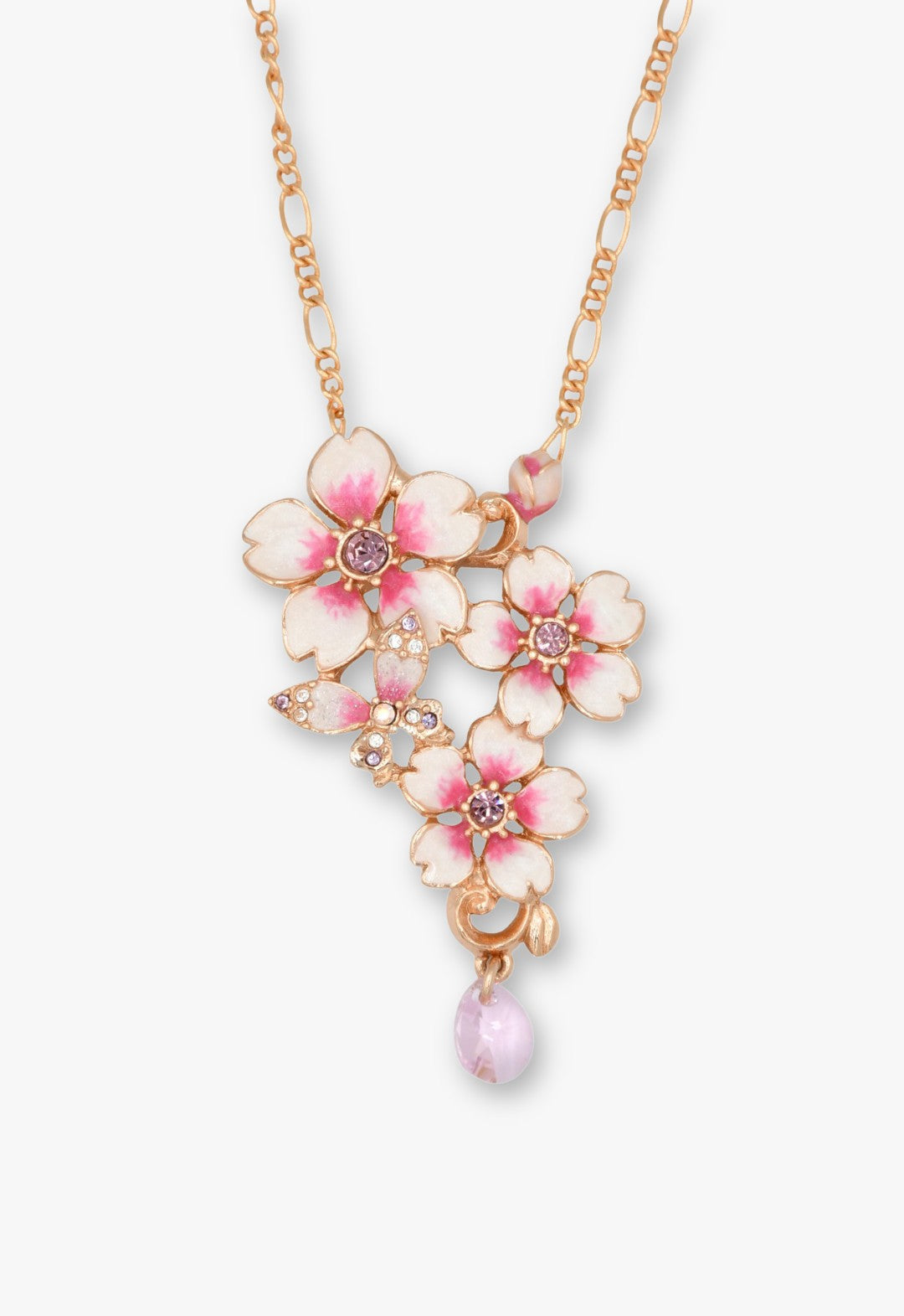Sakura Dream Butterfly Necklace