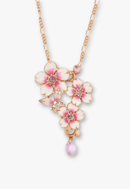Sakura Dream Butterfly Necklace