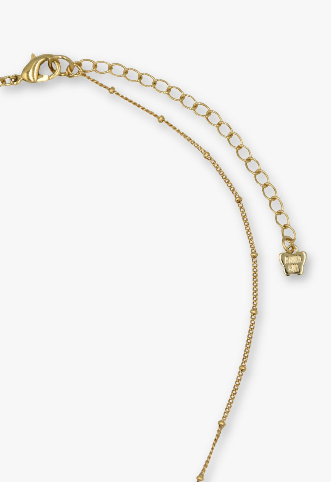 Calico Kitty Necklace - Gold