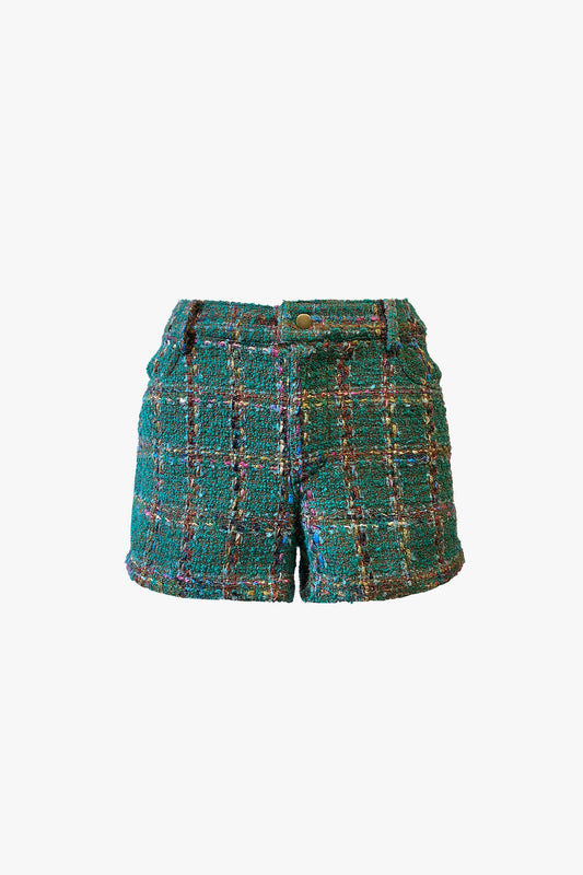 Tweed Mini Shorts