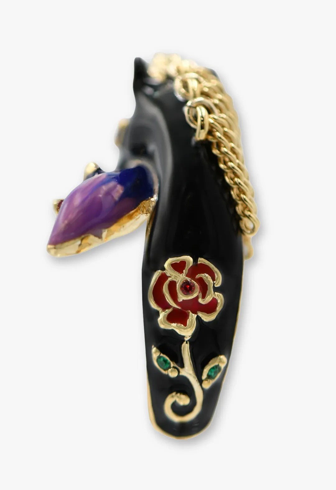 Enchanted Unicorn Ring - Black