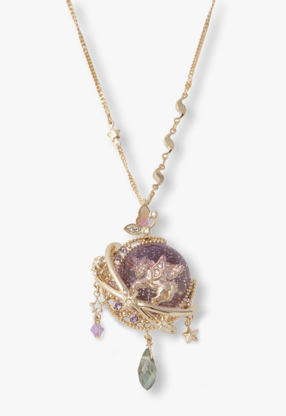 Limited Edition: Magical Unicorn Globe Necklace - Gold