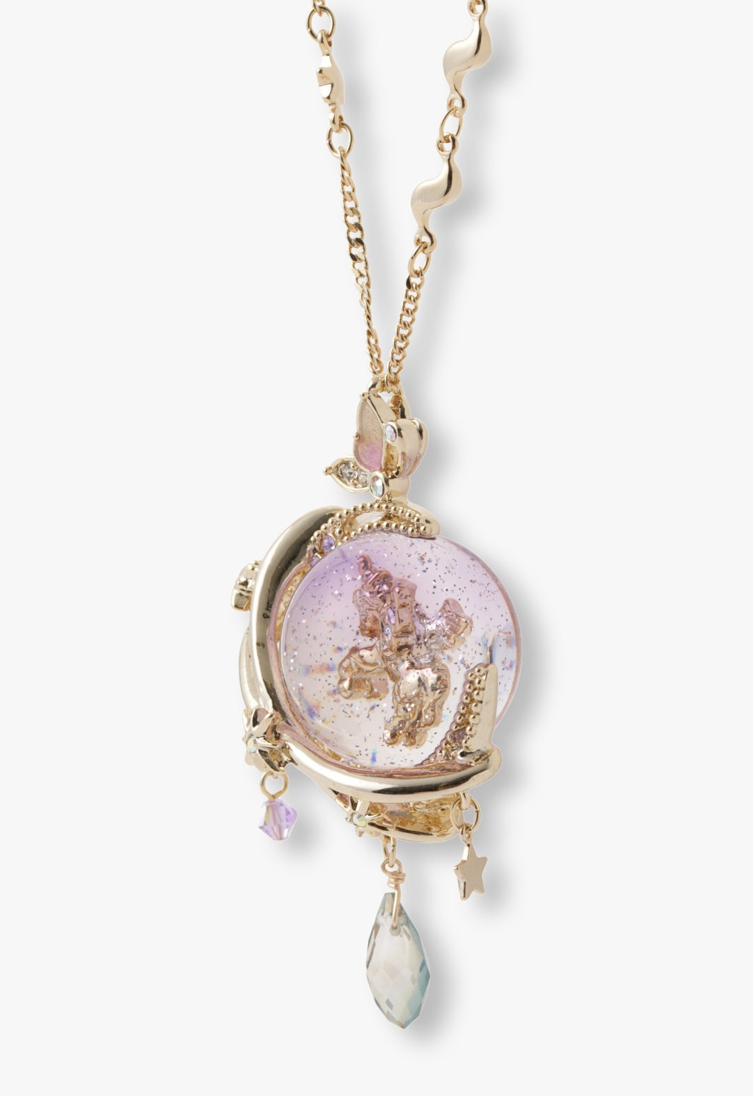 Limited Edition: Magical Unicorn Globe Necklace - Gold