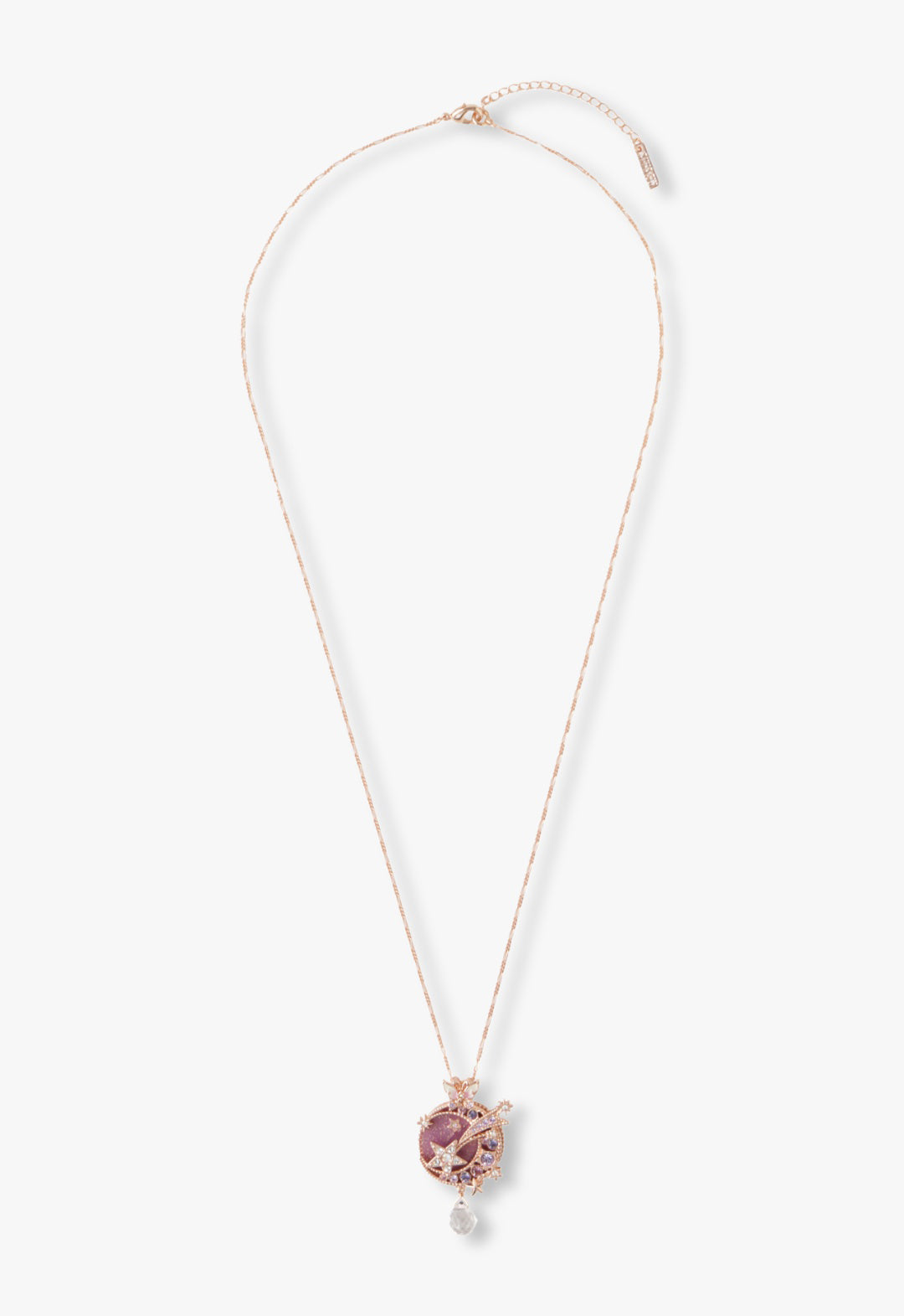 Lunar Eclipse Necklace- Rosegold