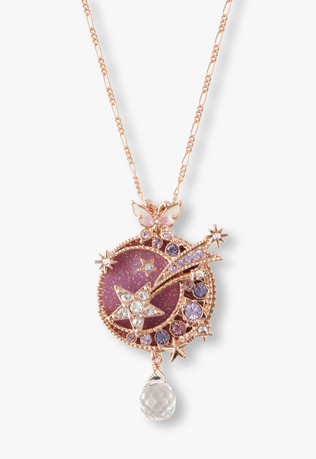 Lunar Eclipse Necklace- Rosegold