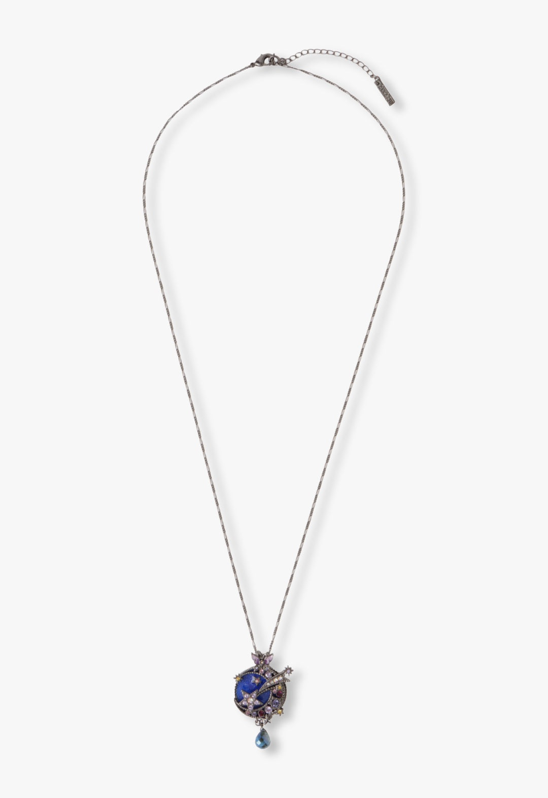 Lunar Eclipse Necklace- Gunmetal