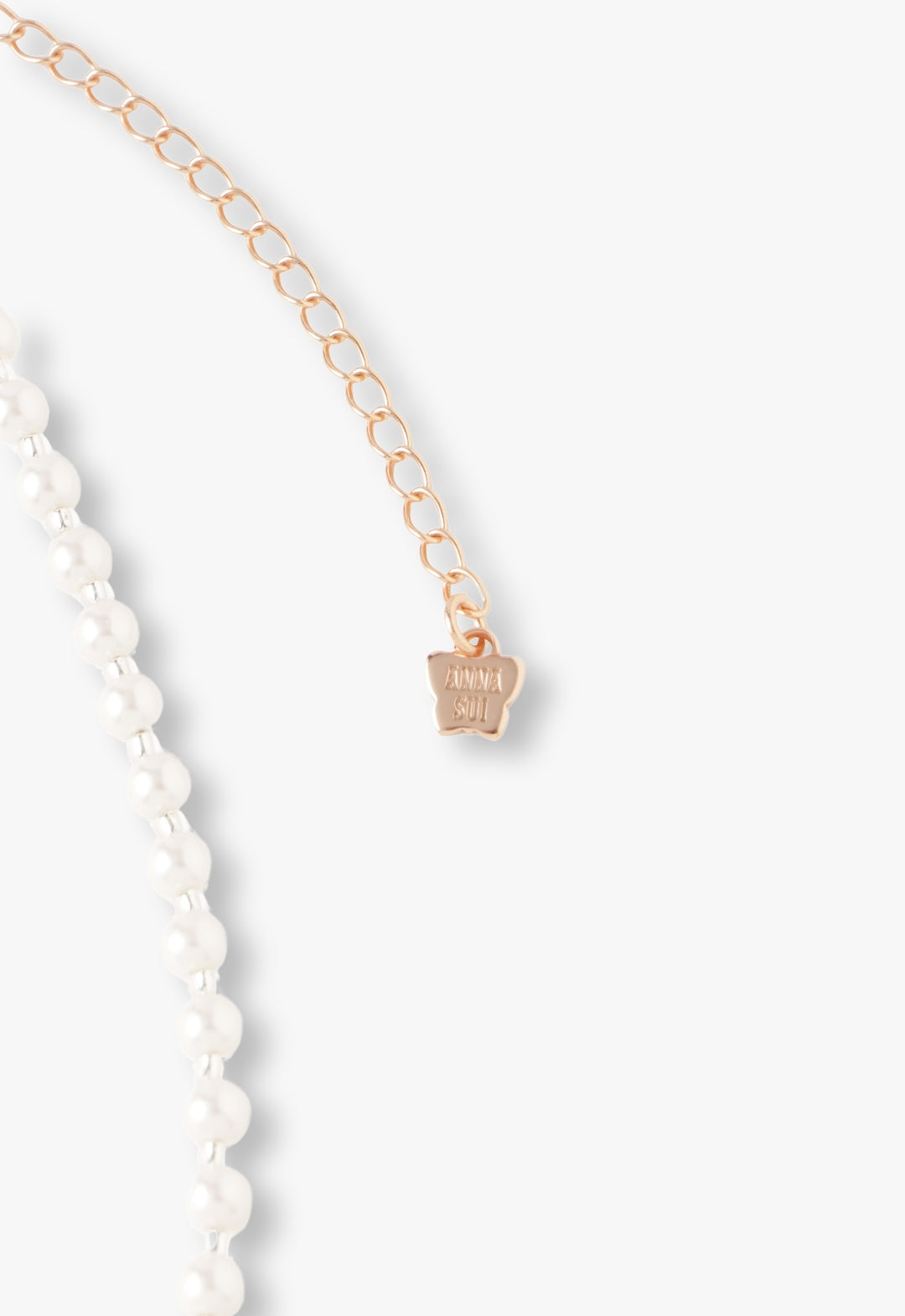 Butterfly & Rose Necklace Duo- Rose Gold