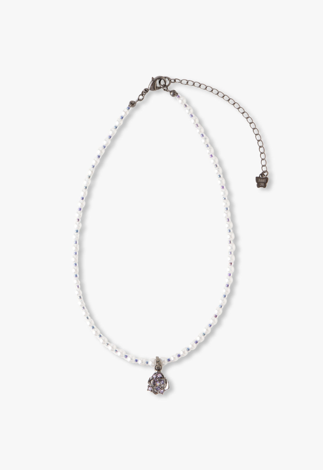 Butterfly & Rose Necklace Duo- Gunmetal