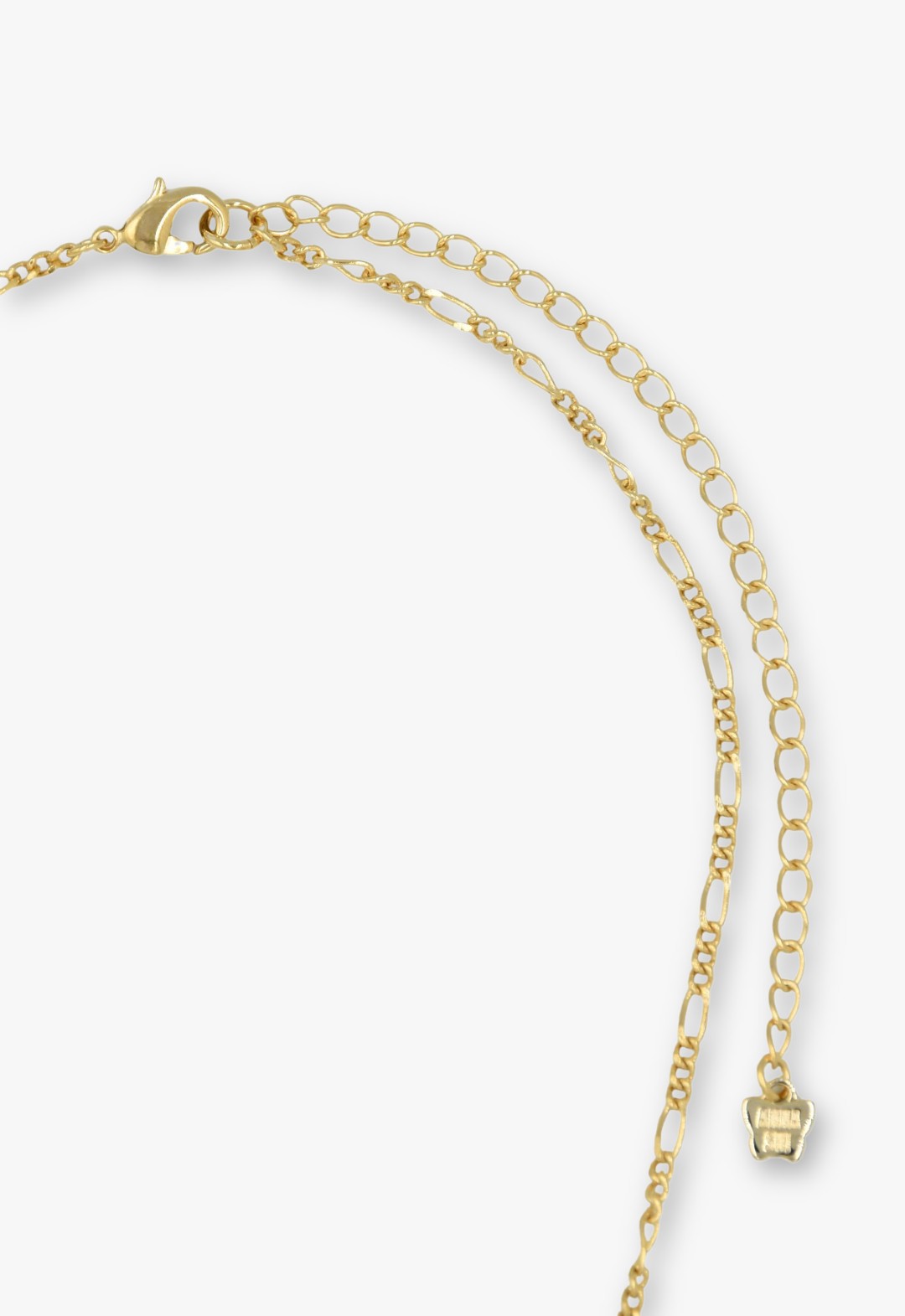 Butterfly Garden Locket Necklace - Gold