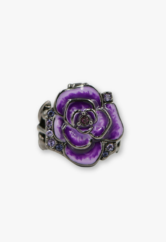 Violet Rose Secret Mirror Ring