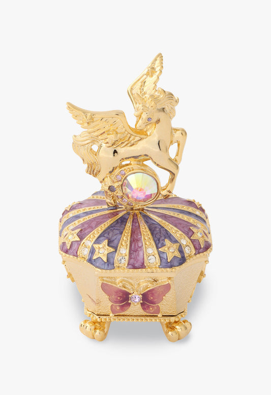 Limited Edition: Fantasia Unicorn Gold Jewelry Box