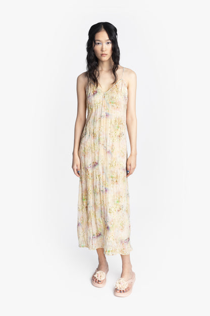 Oasis Blooms Slip Dress
