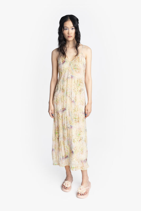 Oasis Blooms Slip Dress