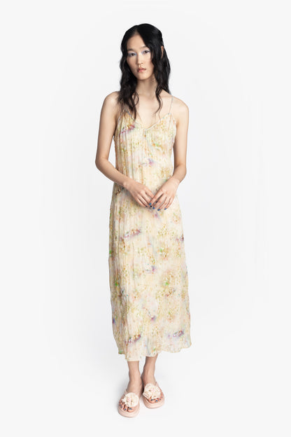 Oasis Blooms Slip Dress