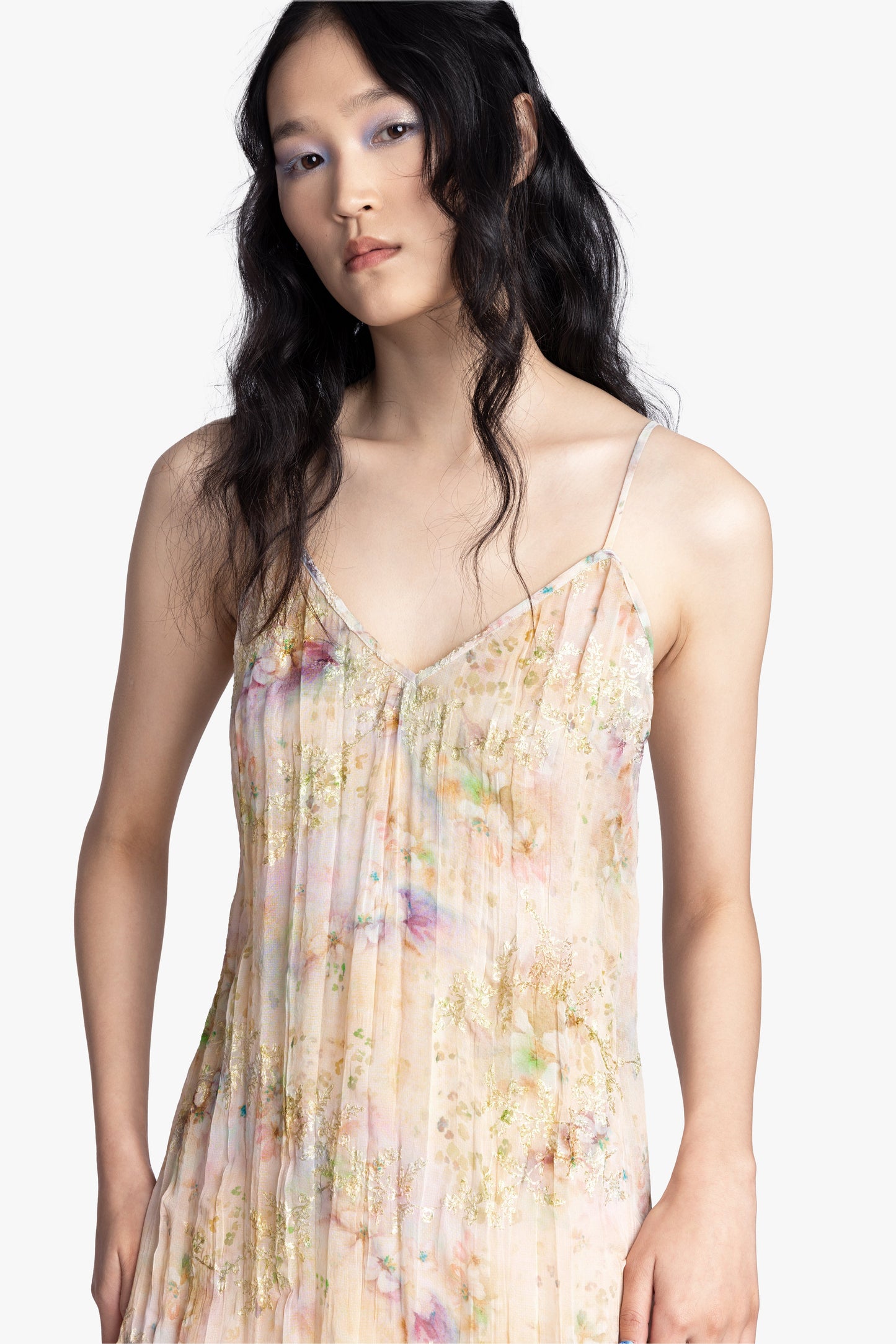 Oasis Blooms Slip Dress