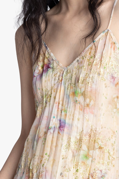 Oasis Blooms Slip Dress