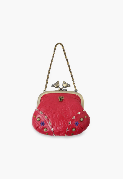 Little Birds Mini Purse  <br> Pink